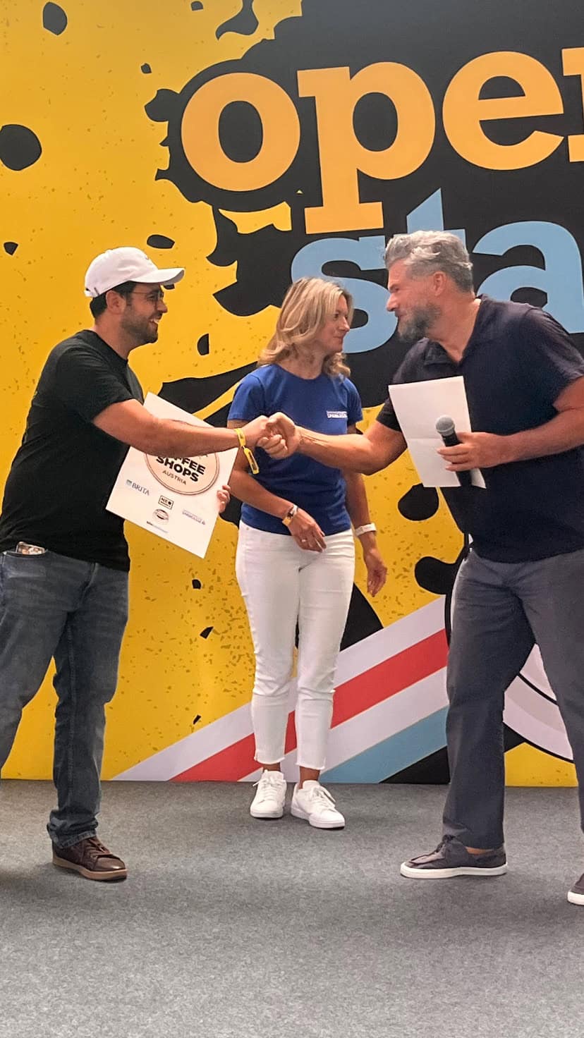 Don Joaco beim The Best Coffee Shops Austria 2026